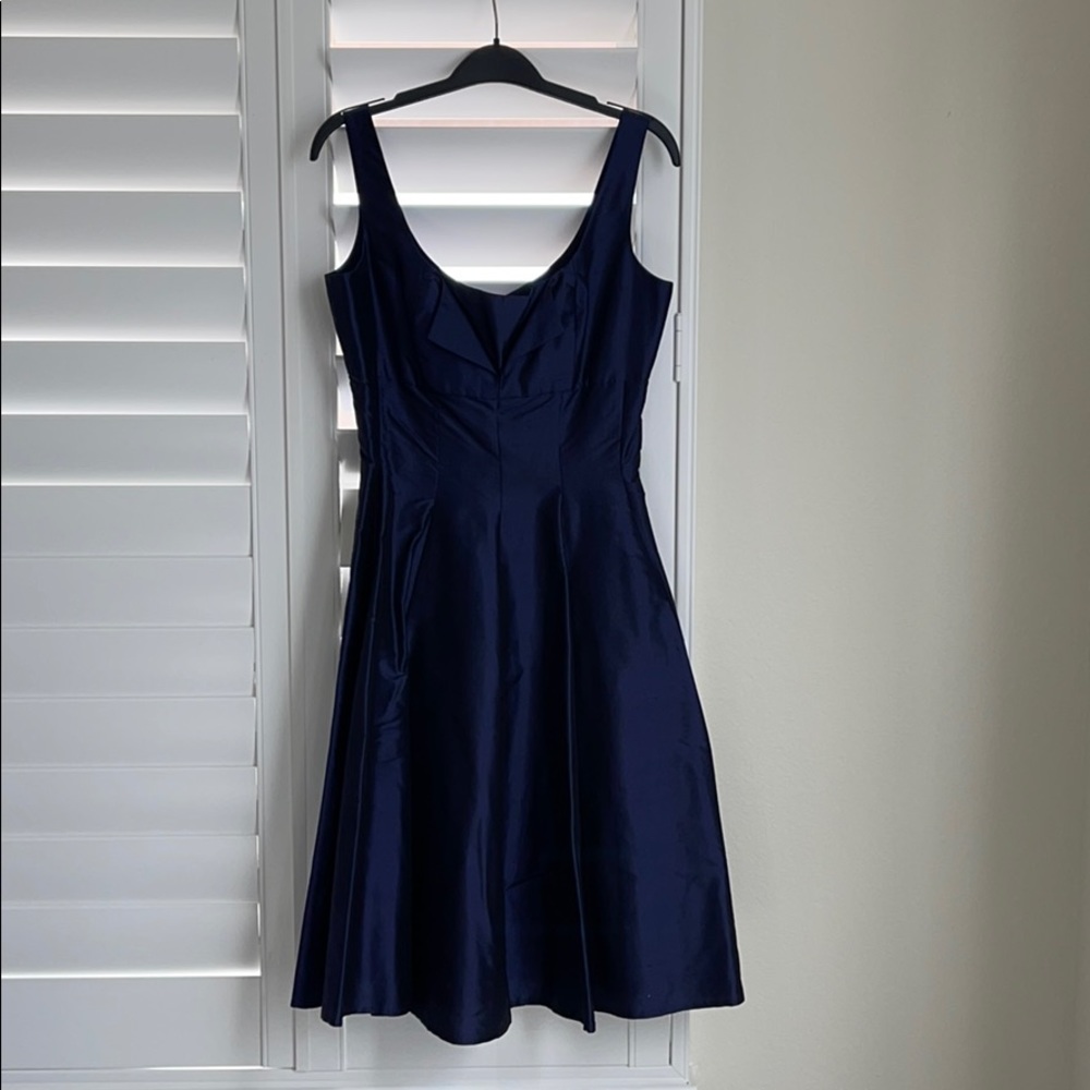 Talbots Cocktail Dress in Midnight Blue Size 4